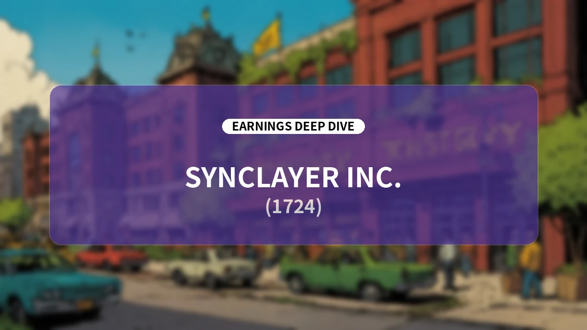 Syncray Co., Ltd. FY2026 Interim Earnings Deep Dive: A Growth Story Driven by Profitability Gains and Surging Order Backlogs