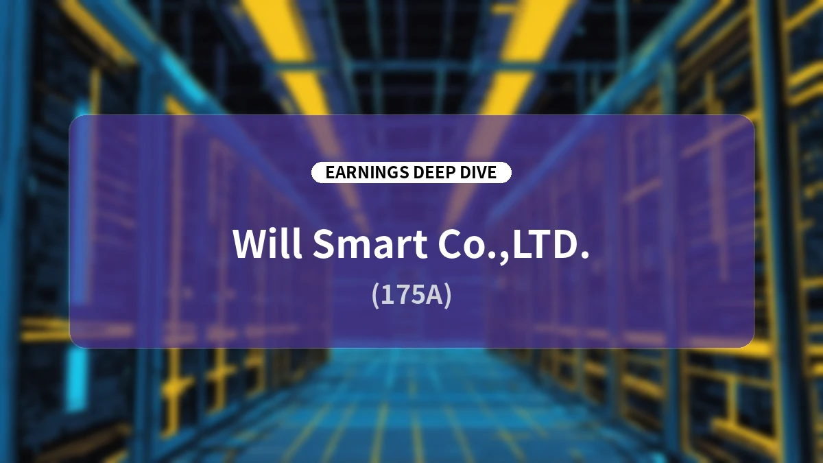 Will Smart FY2026 Q2 Earnings Analysis: A Growth Story Driven by Platform Shift and Strengthened Financial Foundation