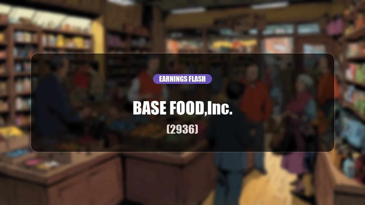 BASE FOOD (2936) Q1 FY2027 Earnings Deep Dive: Strategic Investment and Return to Growth Trajectory