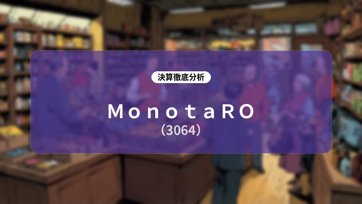 【深掘り決算分析】MonotaRO(3064)2026年12月期第2四半期:特需を捉えた計画超過達成と中長期シェア倍増への成長戦略