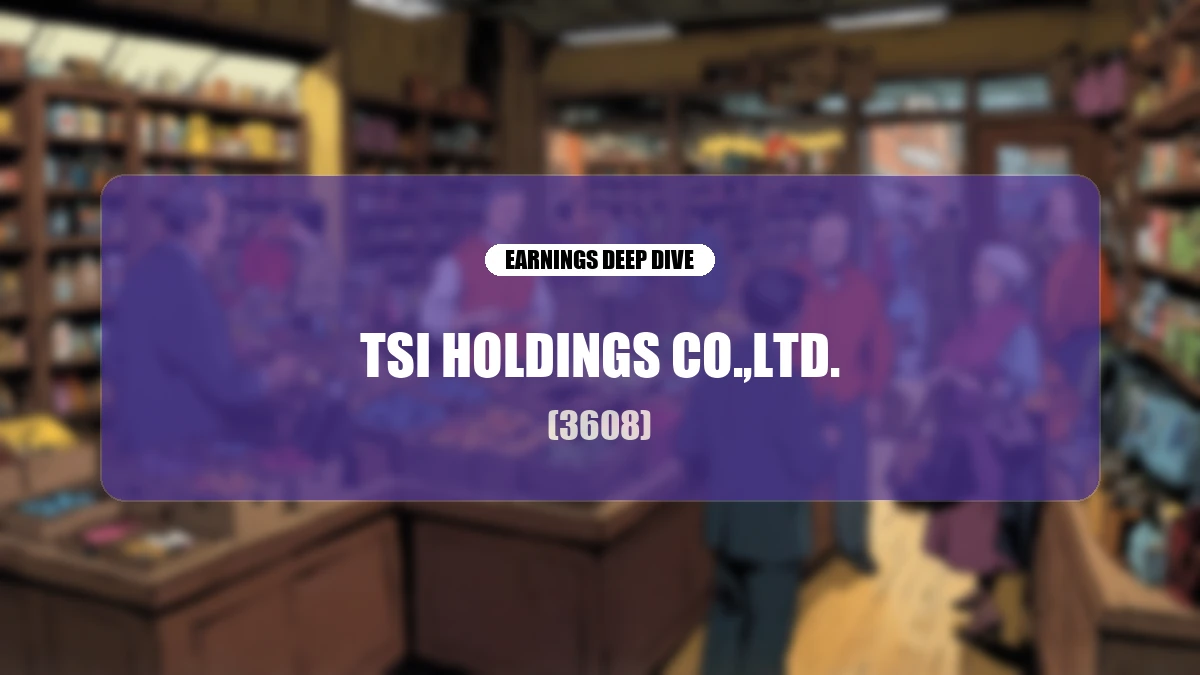 TSI Holdings Q1 FY2027 Earnings Deep Dive Report