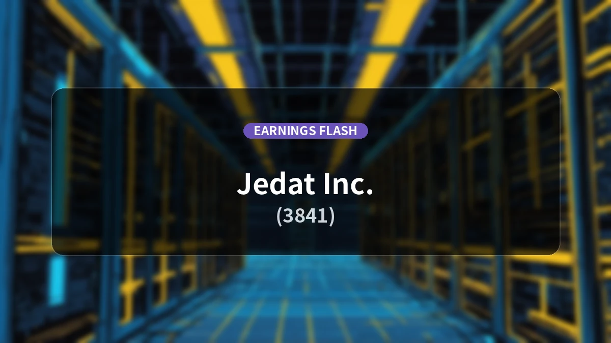 J-Devices (3841) Interim Earnings: Operating Profit Up 130.8% YoY to 257 Million Yen, Net Profit Increases 134.2%