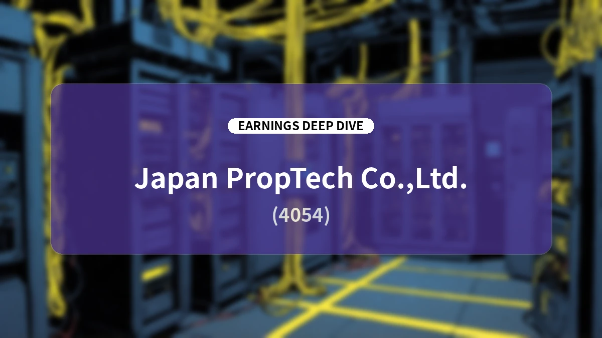 Nihon Joho Create FY2026 Earnings Deep Dive: Scaling Recurring Revenue Post-Investment and Growth Strategies in the AI Era