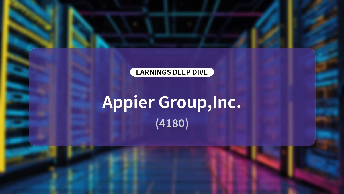 Earnings Deep Dive: Appier Group (4180) Q2 FY2026 – Record-Breaking Performance Across All Key Metrics, Upward Revision of Full-Year Guidance, and Deepening AI-Driven Model
