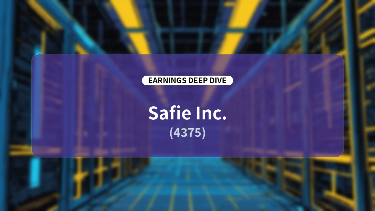 Safie (4375) Q2 FY2026 Earnings Deep Dive: Robust Recurring Revenue Growth and Accelerated Field AX in the Enterprise Sector