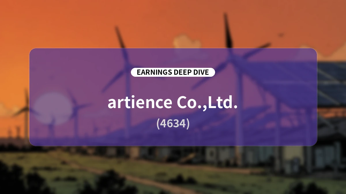 artience (4634) H1 FY2026 Earnings Deep Dive: Revenue and Profit Growth Across All Segments, Structural Reform Progress, and a Growth Story Driven by Advanced Materials