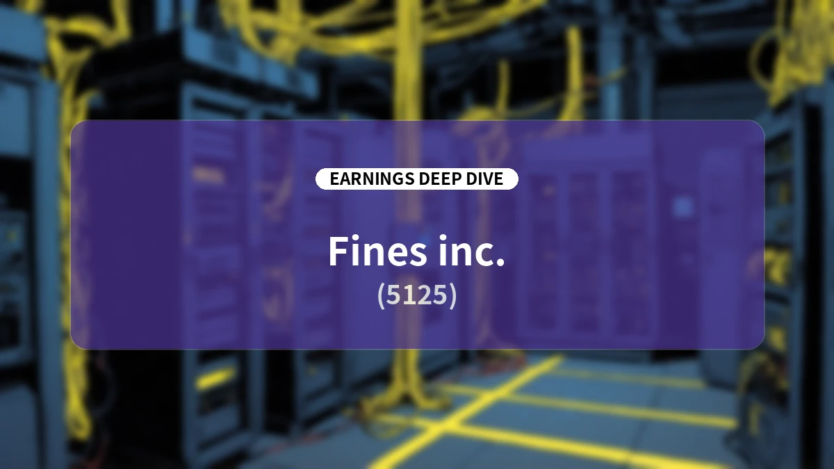 Fines, Inc. FY2026 Full-Year Earnings Deep Dive: Accelerating Growth Through Recurring Revenue and Group Synergies