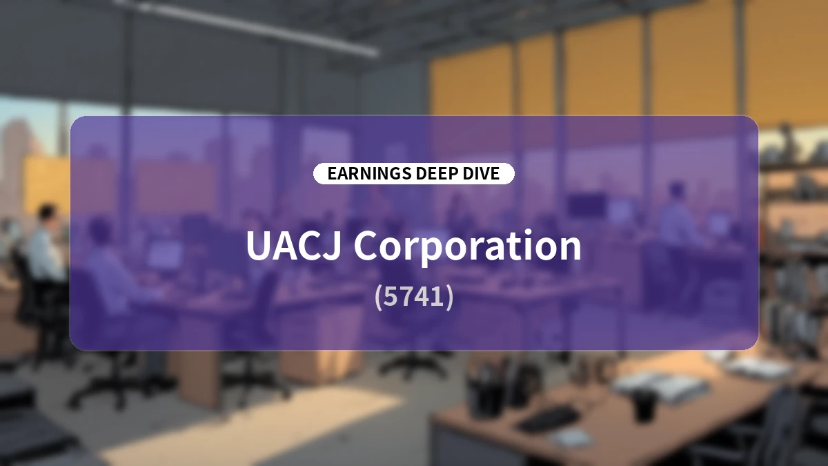 UACJ (5741) Q1 FY2026 Earnings Deep Dive: Record Quarterly Profits Driven by Recycling Efficiency and Demand Recovery, Leading to Upward Full-Year Guidance and Significant Dividend Hike