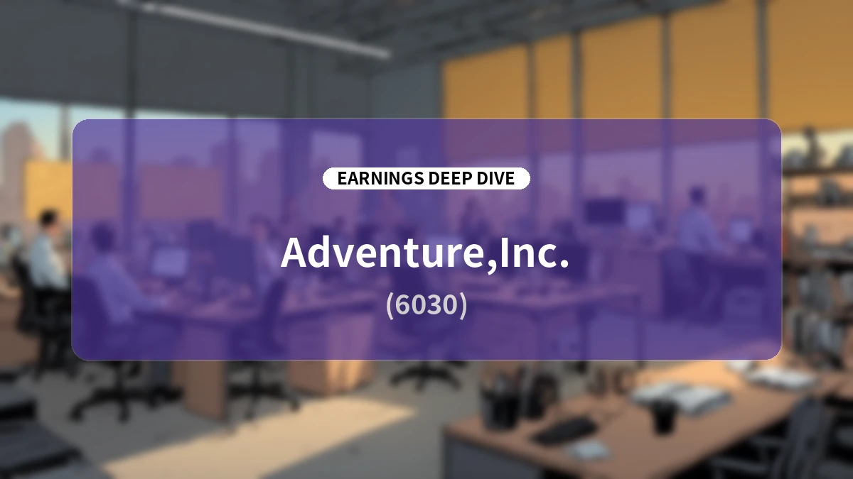 Adventure Inc. FY2026 Full-Year Financial Results: Returning to Profitability with ¥1.1 Billion Operating Income; Laying the Groundwork for the New Mid-Term Plan of ¥4 Billion Operating Income through App Expansion and Group Restructuring