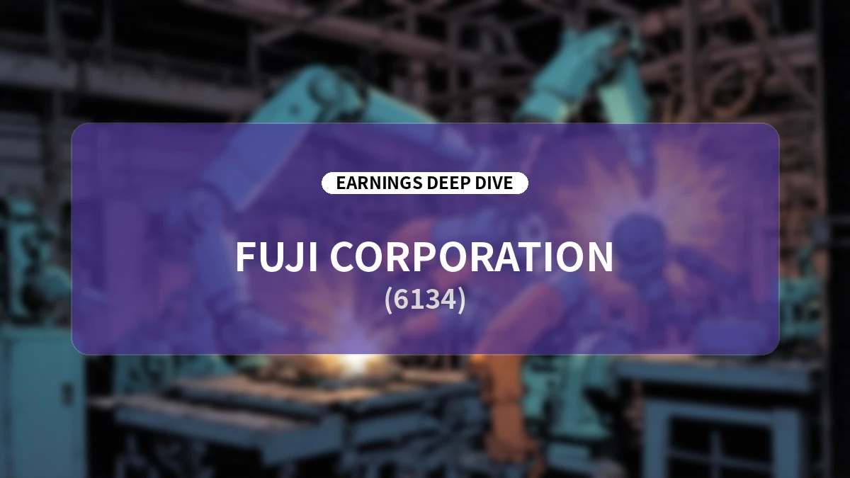 FUJI FY2027 Q1 Earnings Analysis: Record-Breaking Performance Driven by AI Demand and the 'NXTR' Mounter Strategy, Leading to Significant Full-Year Guidance Upward Revision