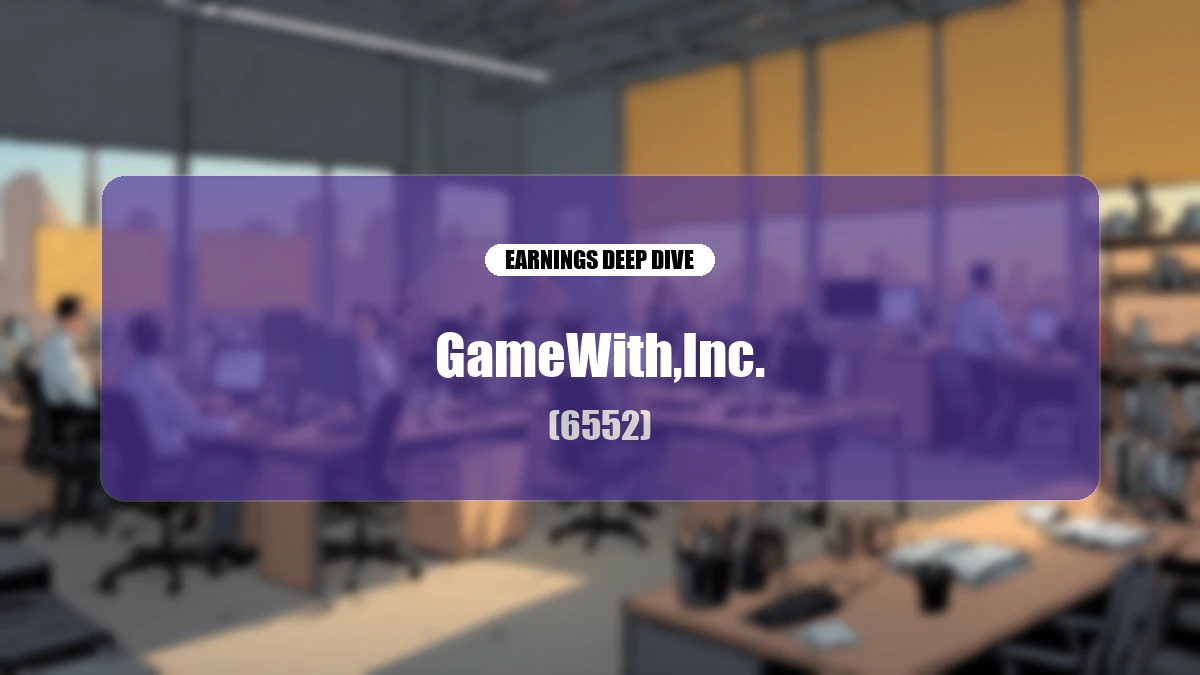 GameWith (6552) Full-Year Financial Results Deep Dive Report for May 2026: Profit Turnaround and Growth Strategy of "Offense and Defense"