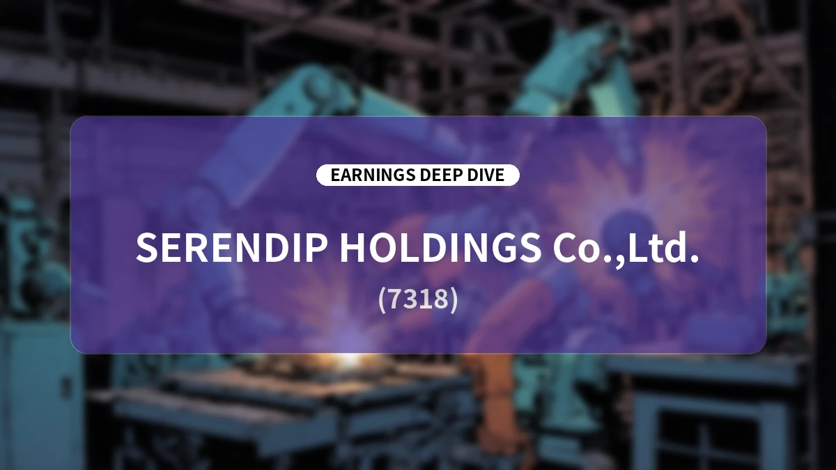 Serendip Holdings: Q1 FY2027 Earnings & 'Challenge 1000' Mid-Term Management Plan Deep Dive
