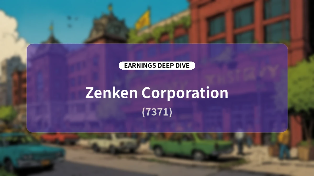 Zenken(7371)2026年6月期 決算ディープダイブレポート:大幅増益達成と海外人材事業の急成長、BtoBシフトの成果