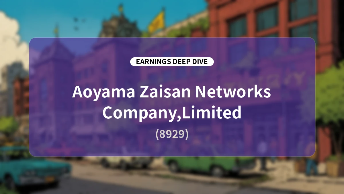 Aoyama Zaisan Networks Q2 FY2026 Earnings Analysis: Revenue Revision Due to Tax Reform and Robust Growth in Core Consulting