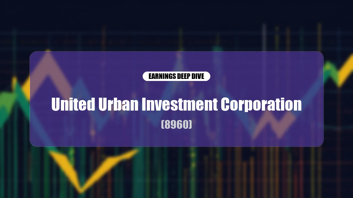 United Urban Investment Corporation (8960) May 2026 (45th Period) Earnings Deep Dive Report
