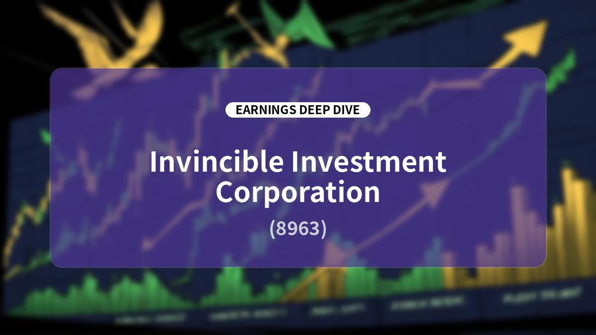 Invincible Investment Corporation: Fiscal Period Ended June 2026 Earnings Analysis – Portfolio Resilience Amidst Post-Expo Headwinds and Growth Strategy Toward DPU of Over ¥4,500 by 2029