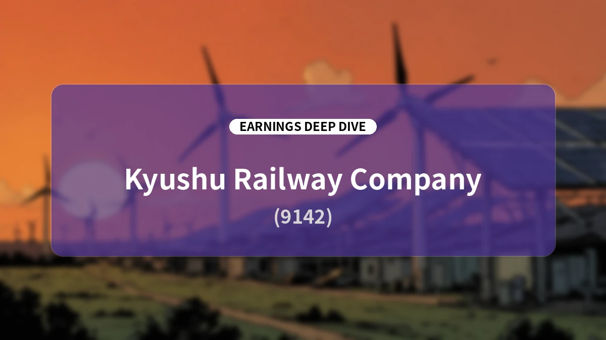 Kyushu Railway Company (9142) Q1 FY2027 Earnings Analysis Deep Dive: Growth Strategy Driven by Rail Passenger Services and Real Estate/Hotel Synergy, Coupled with Enhanced Shareholder Returns