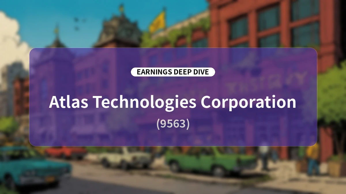 Atlas Technologies (9563) Q2 FY2026 Earnings Deep Dive: Structural Profitability Shift and Growth Strategy Highlighted by Upward Revisions and Inaugural Shareholder Returns