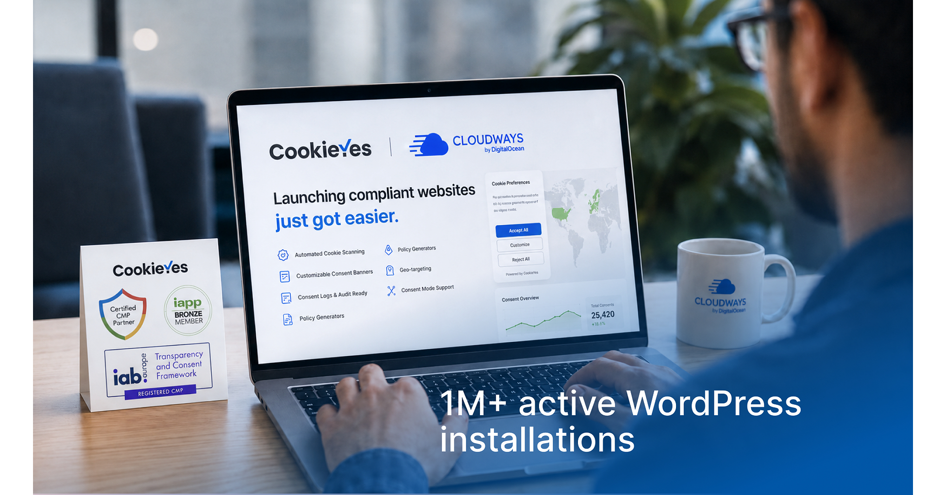 CookieYes Named Exclusive Consent Management Partner for Cloudways