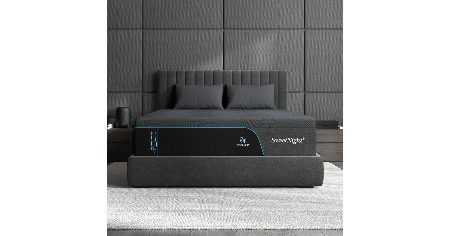 SweetNight Unveils CoolNest® Ultra Cooling Memory Foam Mattress for Hot Sleepers and Expands Its Cooling Sleep Portfolio